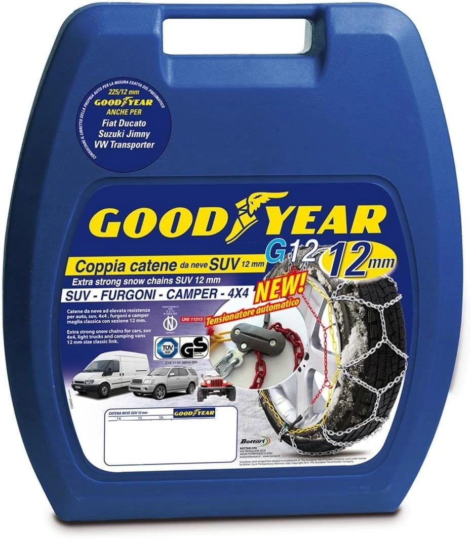 Snøkjettinger Goodyear Snow Chain Ultra Grip SUV og Varebil │ Hurtigkjetting Genuine® - for 15" - 18" dekk Image 3
