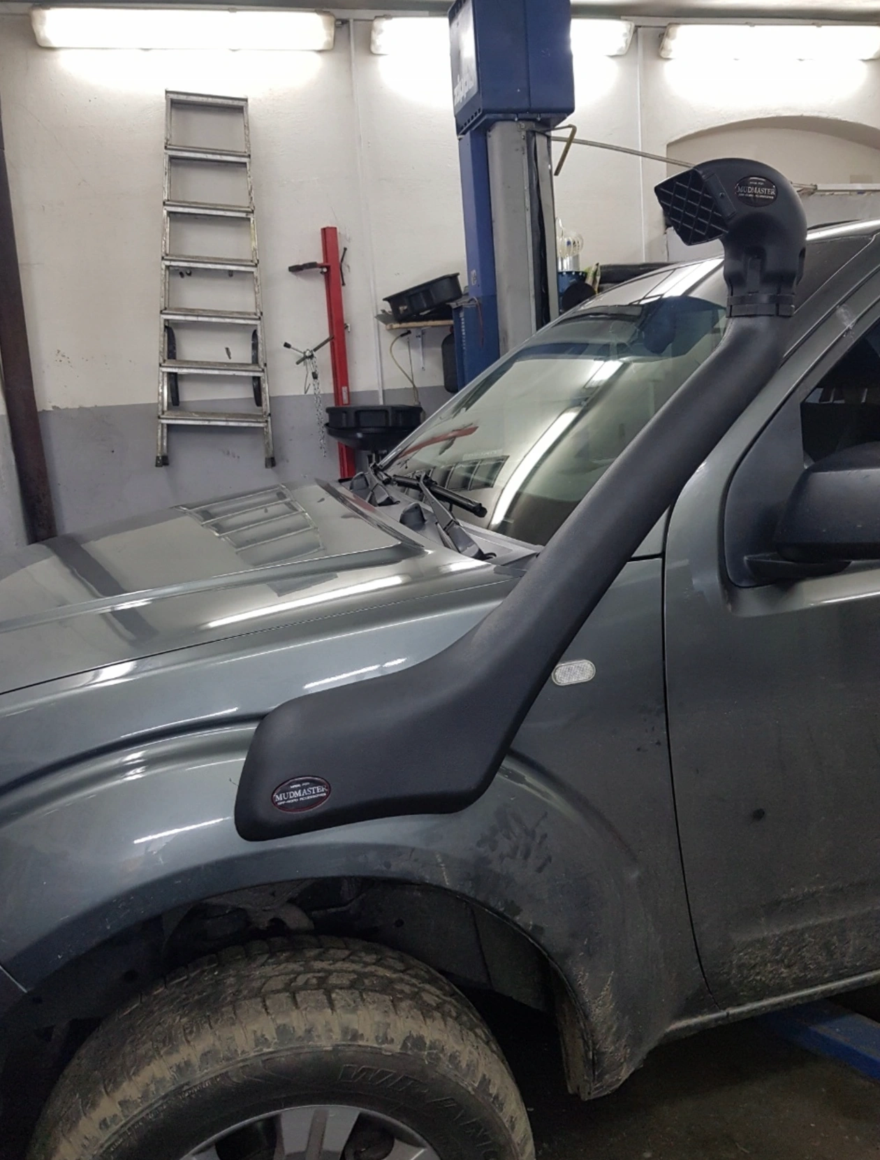 Snorkel Nissan Navara III (D40) / Nissan Pathfinder III (R51) 2004 - 2015 – bilde 4