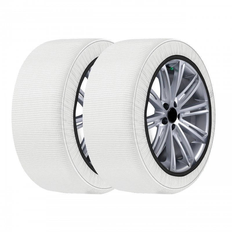 Snøsokker i tekstil str. L │ Tekstil Snøkjettinger 3D Technology Image 3