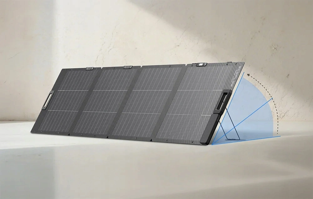 Solcellepanel EcoFlow 220 W XT60 │ sammenleggbart bifacial panel – bilde 8