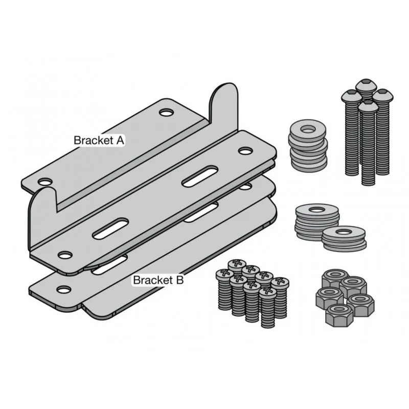 Solcellepanel-feste til ARB Base Rack-takstativ 1780860 – bilde 3