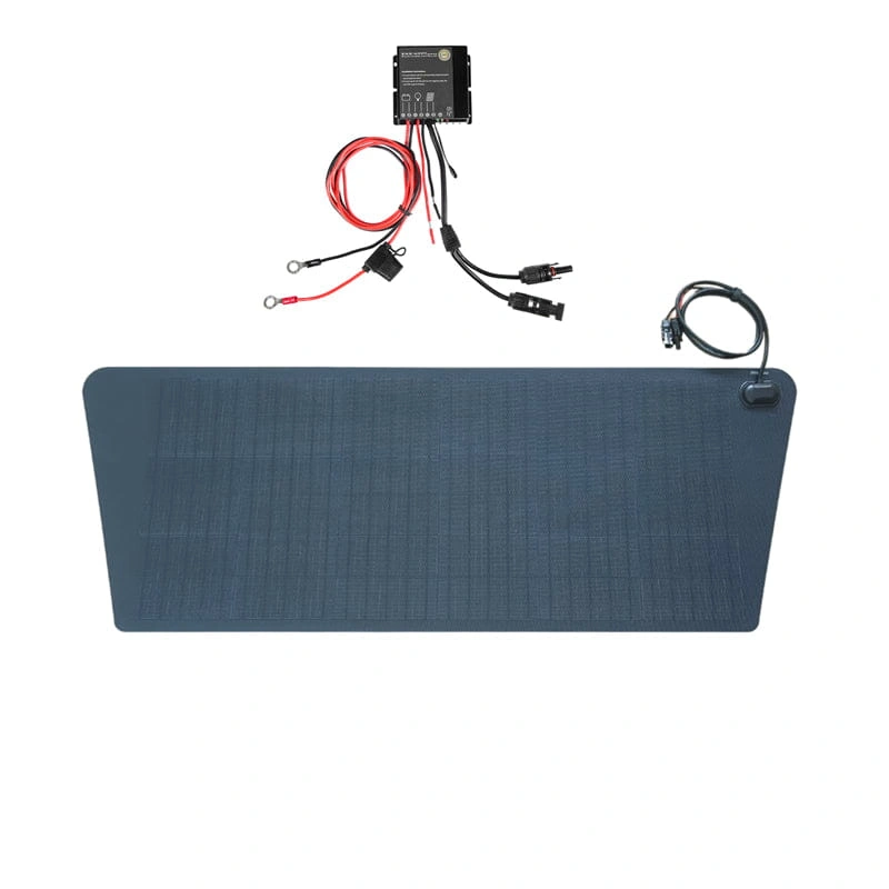 Solcellepanel LensunSolar 80W │ til panser - Volkswagen T5 / T6 Camper Van – bilde 4