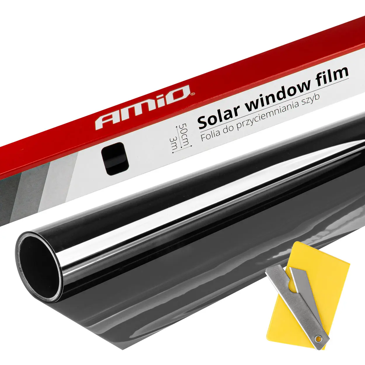 Solfilm vindusfolie Black 50cm x 300cm - (30%)