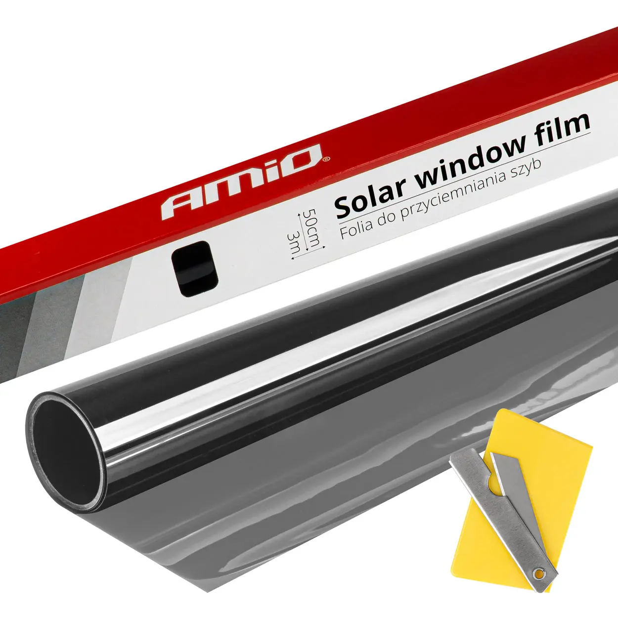 Solfilm vindusfolie Light Black 50cm x 300cm - (60%)