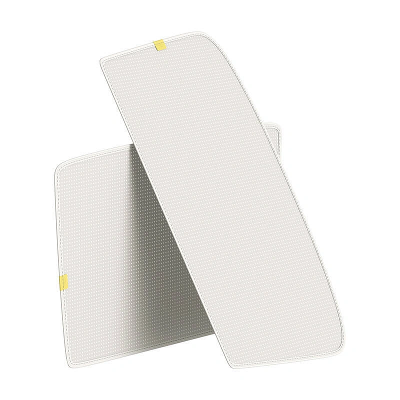 Solskjerm til takvindu Tesla Model 3 2017 - 2023 │ Soltak beskyttelse Baseus T-Space Series Car Skylight Sunshade Double Layer Version Moon White Image 4