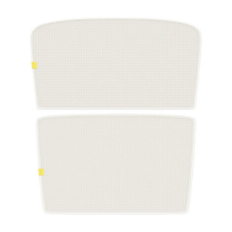 Solskjerm til takvindu Tesla Model 3 2017 - 2023 │ Soltak beskyttelse Baseus T-Space Series Car Skylight Sunshade Double Layer Version Moon White Image 7