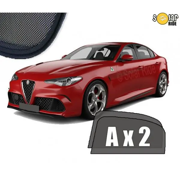 Solskjermer Alfa Romeo Giulia 2016 ->
