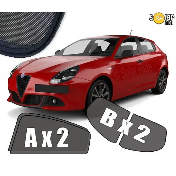 Solskjermer Alfa Romeo Giulietta 2010 - 2020