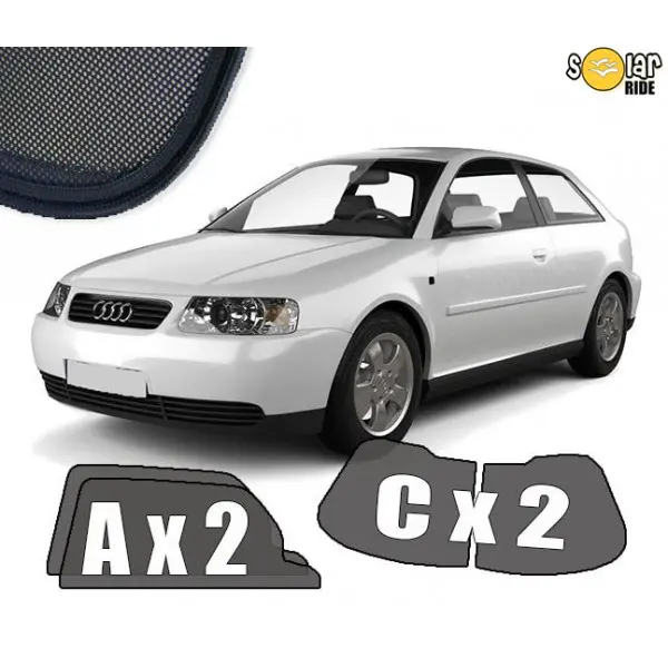 Solskjermer Audi A3 8L 1996 - 2003