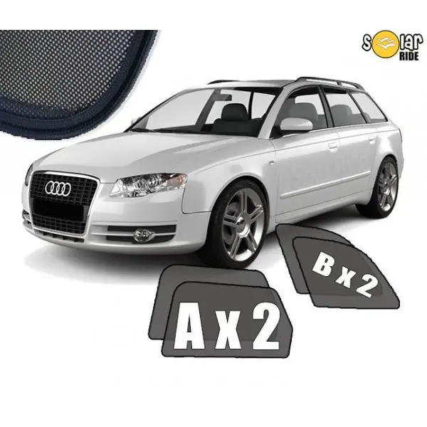 Solskjermer Audi A4 B7 Avant 2004 - 2008