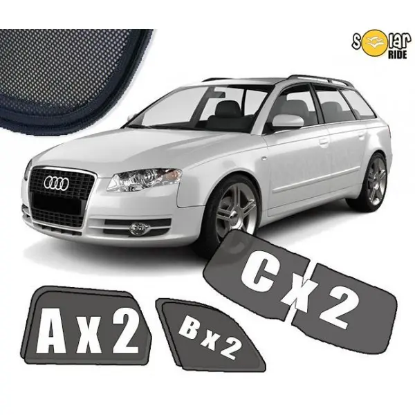 Solskjermer Audi A4 B7 Avant 2004 - 2008