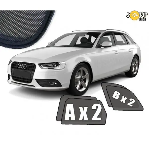 Solskjermer Audi A4 B8 Avant 2007 - 2015