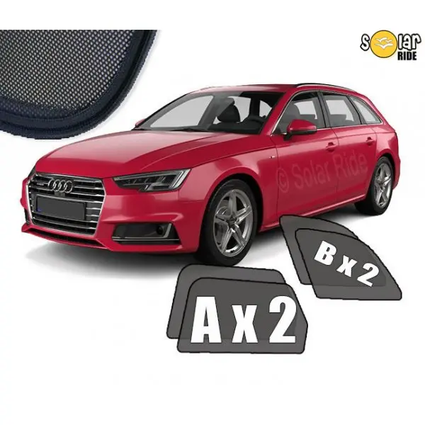 Solskjermer Audi A4 B9 Avant / A4 Allroad B9 2015 - 2024
