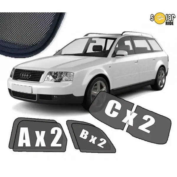 Solskjermer Audi A6 C5 Avant 1997 - 2004