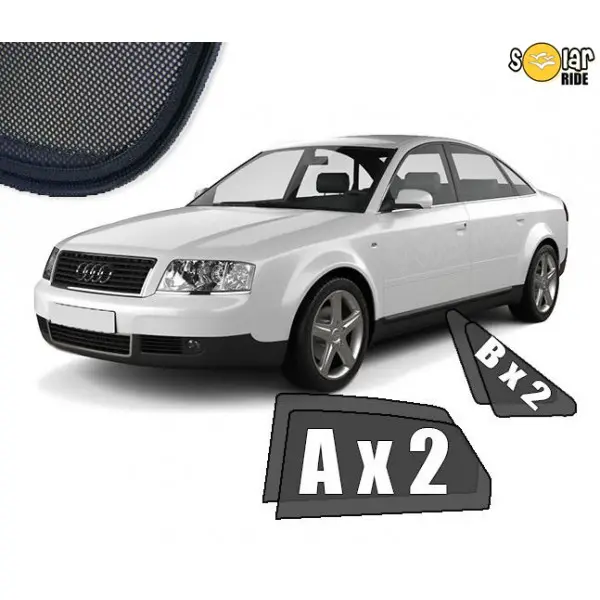 Solskjermer Audi A6 C5 Sedan 1997 - 2004