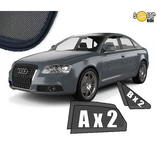 Solskjermer Audi A6 C6 Sedan 2004 - 2011