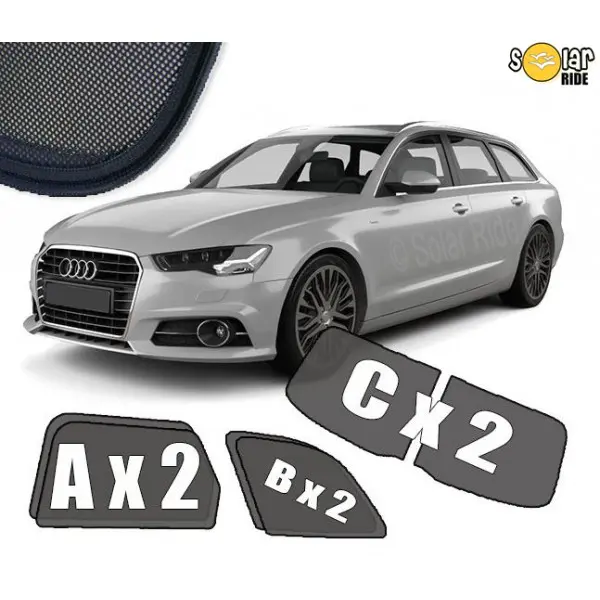 Solskjermer Audi A6 C7 Avant 2011 - 2018