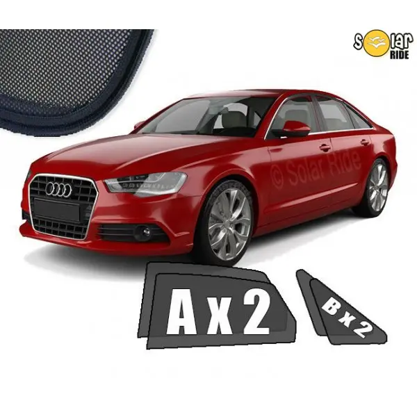 Solskjermer Audi A6 C7 Sedan 2011 - 2018