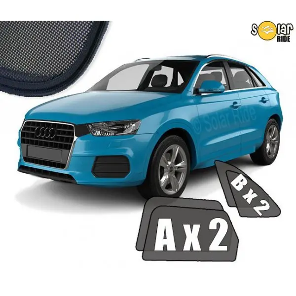 Solskjermer Audi Q3 / RS Q3 8U 2011 - 2018