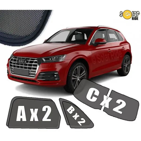 Solskjermer Audi Q5 FY 2016 - 2024