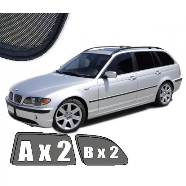 Solskjermer BMW 3 (E46) Touring 1998 - 2005