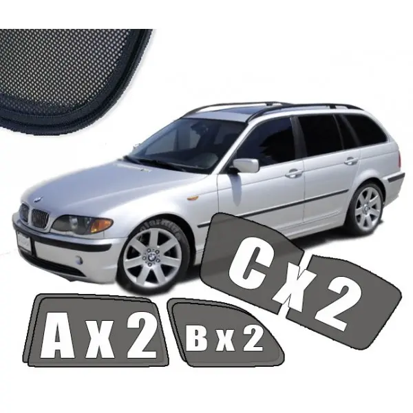 Solskjermer BMW 3 (E46) Touring 1998 - 2005