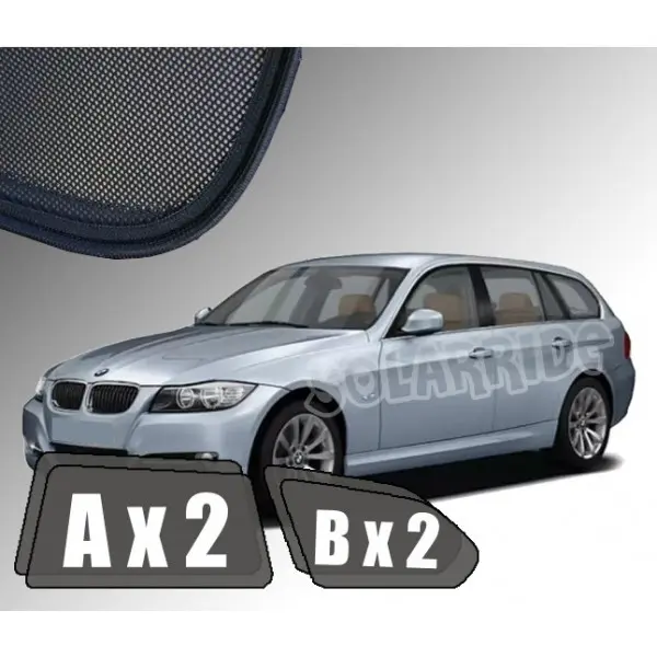 Solskjermer BMW 3 (E91) Touring 2004 - 2012
