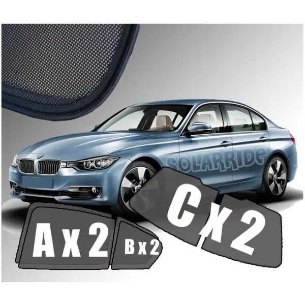 Solskjermer BMW 3 (F30/F31) 2011 - 2018