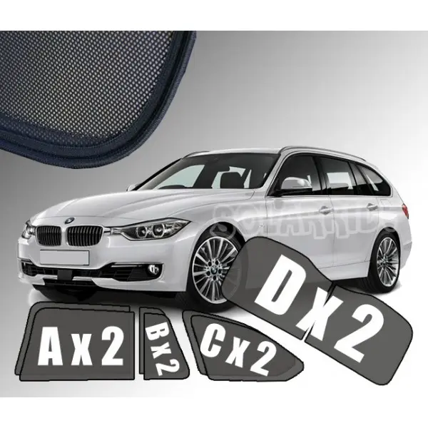Solskjermer BMW 3 (F31) Touring 2011-2018