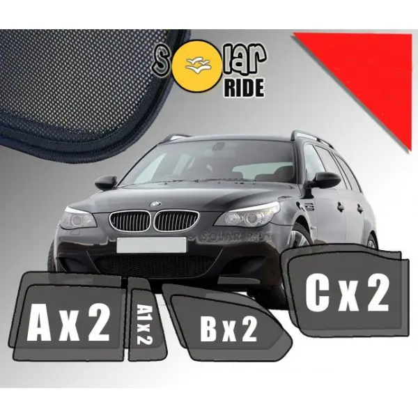 Solskjermer BMW 5 (E61) Touring 2003-2010