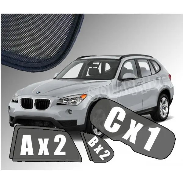 Solskjermer BMW X1 (E84) 2009 - 2015