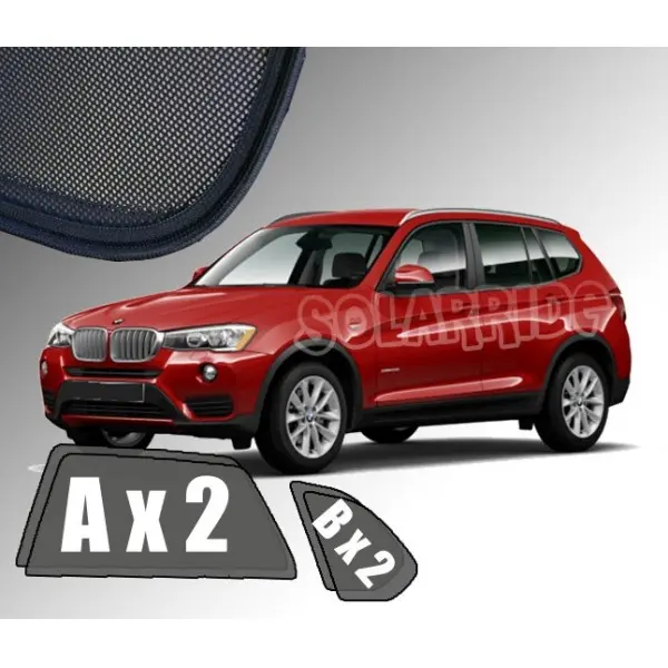 Solskjermer BMW X3 (F25) 2010 - 2017