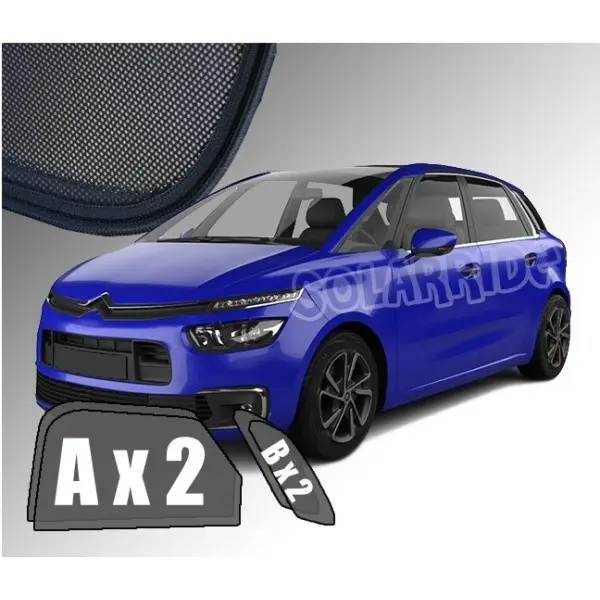 Solskjermer Citroën C4 Picasso II 2013-2019