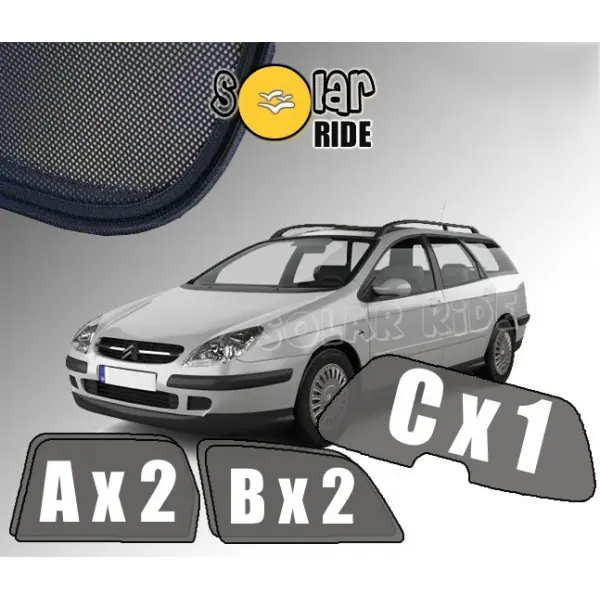 Solskjermer Citroën C5 I STV 2001-2008
