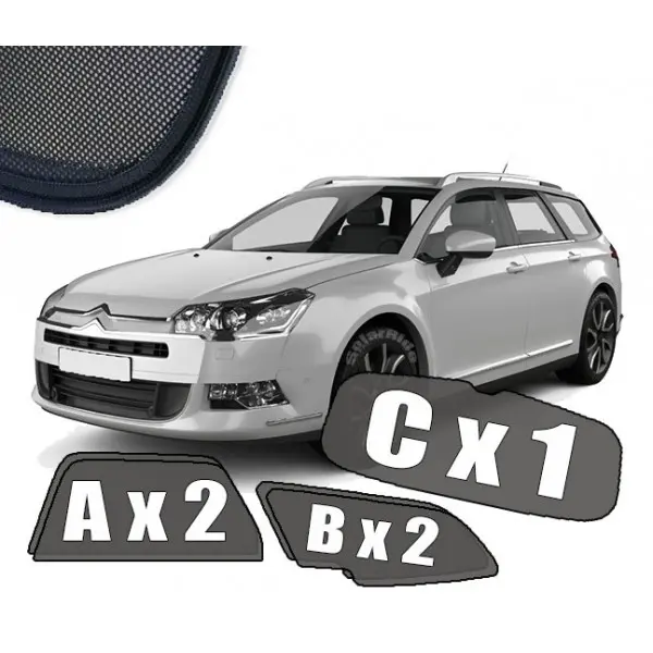 Solskjermer  Citroën C5 Tourer 2008-2017