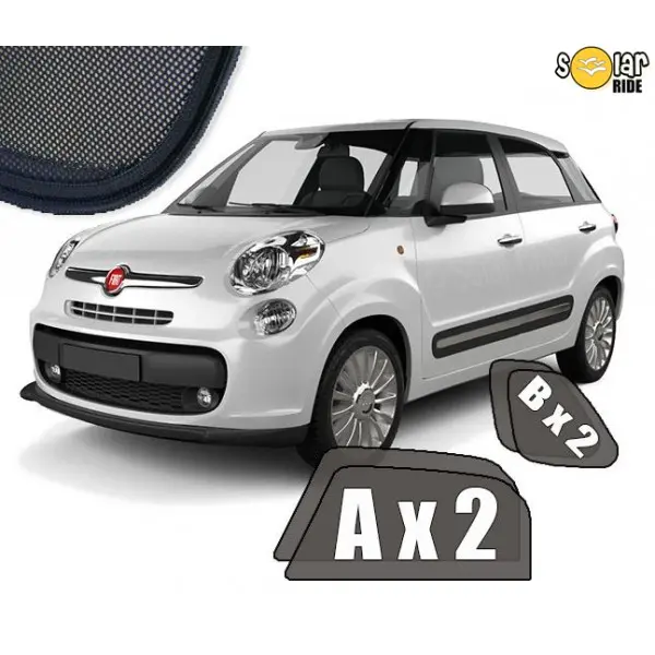 Solskjermer Fiat 500L 2012 - 2022