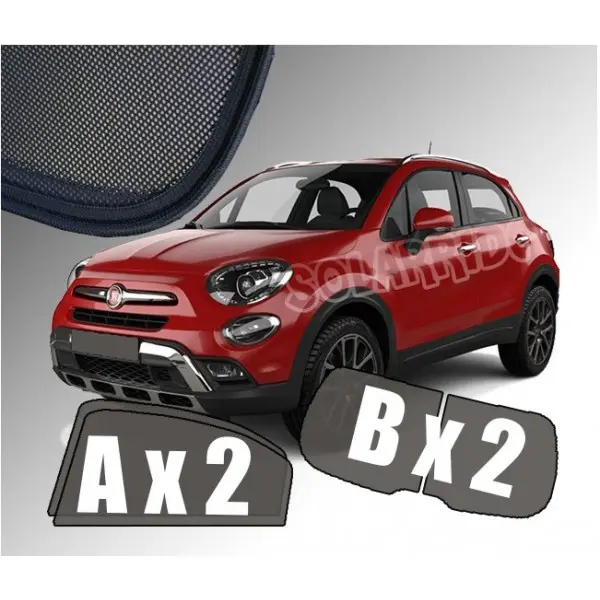 Solskjermer Fiat 500X 2014 - 2024