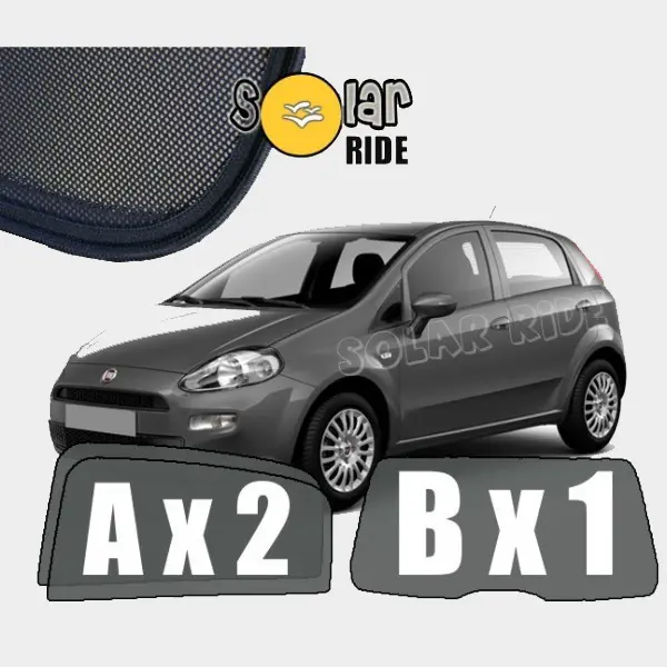 Solskjermer FIAT GRANDE PUNTO / EVO 2005-2018