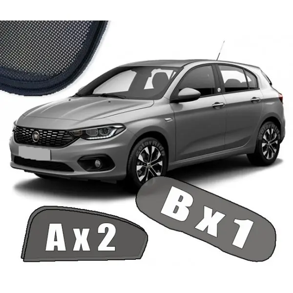 Solskjermer Fiat Tipo Hatchback 2015 ->