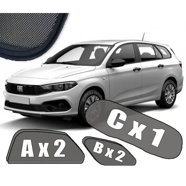 Solskjermer Fiat Tipo STV 2015 ->