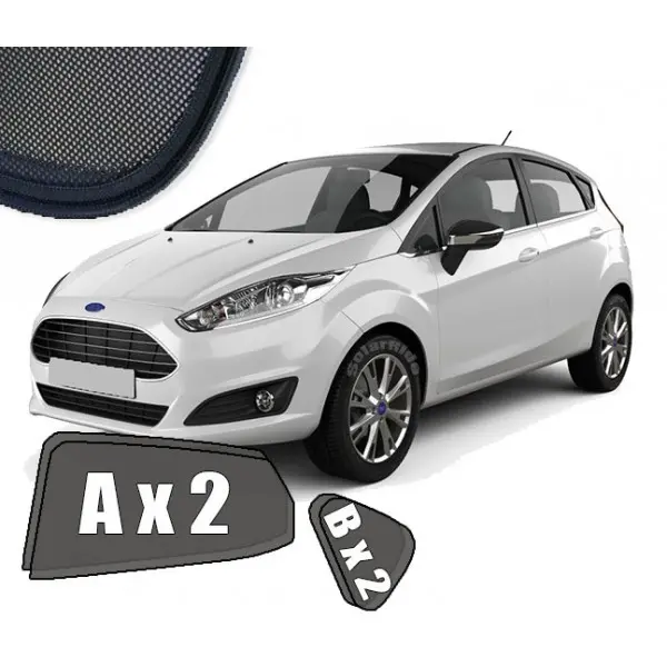 Solskjermer Ford Fiesta Mk6 2008 - 2017