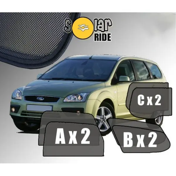 Solskjermer Ford Focus II Stasjonsvogn 2004 - 2011