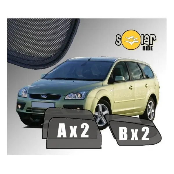 Solskjermer Ford Focus II Stasjonsvogn 2004 - 2011