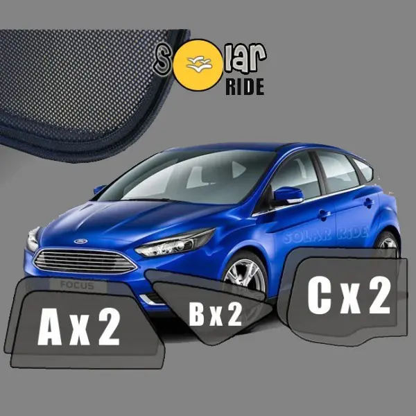 Solskjermer Ford Focus III Hatchback 2010 - 2019