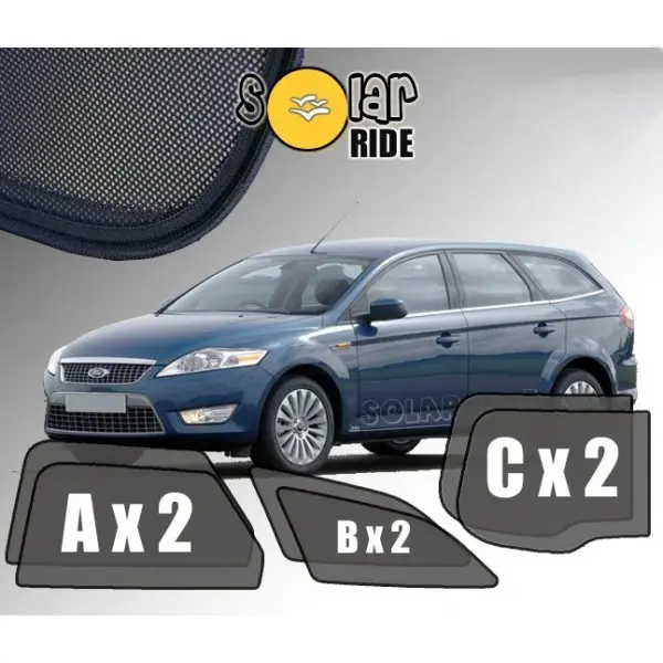 Solskjermer Ford Mondeo IV Stasjonsvogn 2007 - 2010