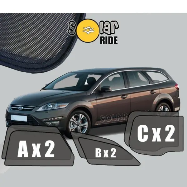 Solskjermer Ford Mondeo IV Stasjonsvogn 2010 - 2014