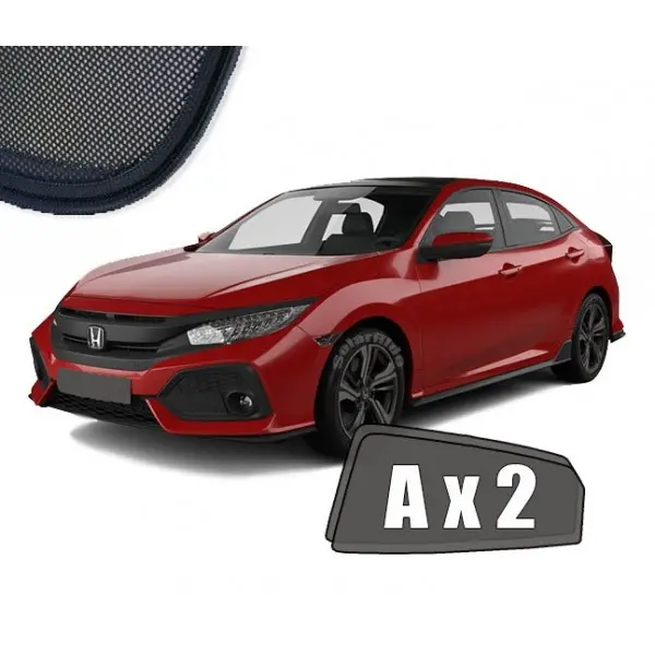 Solskjermer Honda Civic X Hatchback 2015 ->