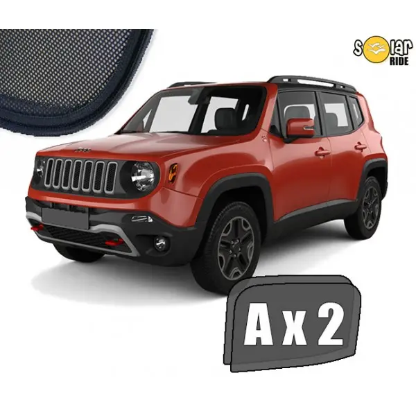 Solskjermer Jeep Renegade 2014 ->