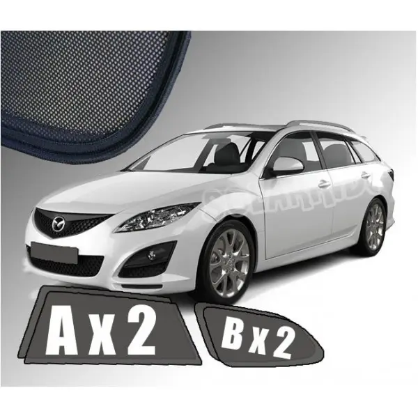 Solskjermer Mazda 6 II (GH) Stasjonsvogn 2007 - 2012
