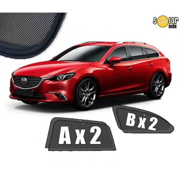 Solskjermer Mazda 6 III (GJ/GL) Stasjonsvogn 2012 - 2024